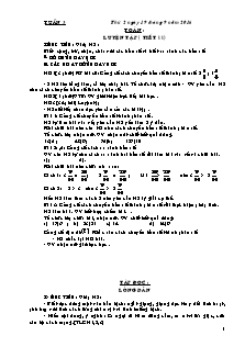 Giáo án các môn Tuần 3 - Lớp 5