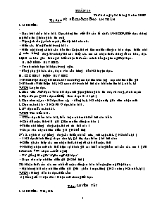 Giáo án dạy học Lớp 4 - Tuần 24