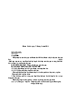 Giáo án dạy học Lớp 4 - Tuần 31 - Buổi chiều