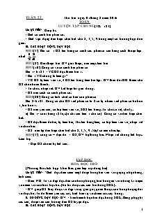 Giáo án dạy Tuần 23 - Lớp 4