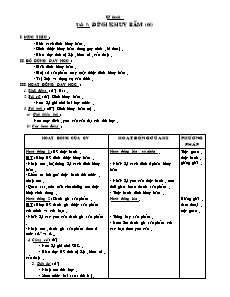 Giáo án Kĩ thuật 5 - Tiết 7 - Đính khuy bấm (tt)