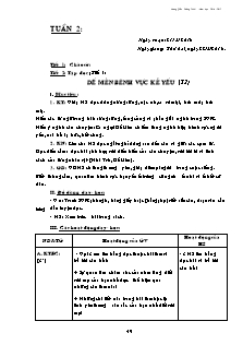 Giáo án Lớp 4 - Buổi sáng - Tuần 2 - GV: Vương Quốc Cường