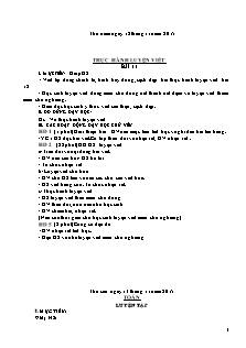 Giáo án Lớp 4 - Tuần 12 - Cả ngày