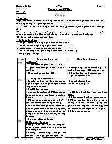 Giáo án Lớp 4 - Tuần 28 - Giáo viên: Lê Thị Hường