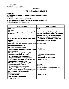 Giáo án Lớp 5 - Tuần 25