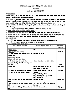 Giáo án Tập đọc 5 - Tuần 3 - Tiết 5, 6