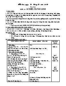 Giáo án Tập đọc 5 - Tuần 8 - Tiết 15, 16