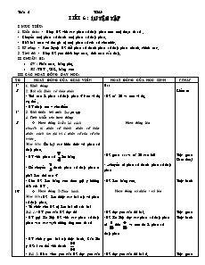 Giáo án Toán 5 - Tuần 2