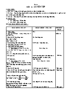 Giáo án Toán 5 - Tuần 6