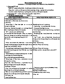 Giáo án Trải nghiệm sáng tạo - Chủ đề 4: Xây dựng truyền thống nhà trường