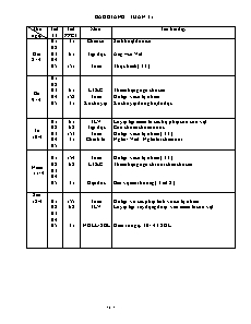 Giáo án Tuần 31 - Lớp 4