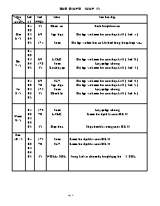 Giáo án Tuần 35 - Lớp 4